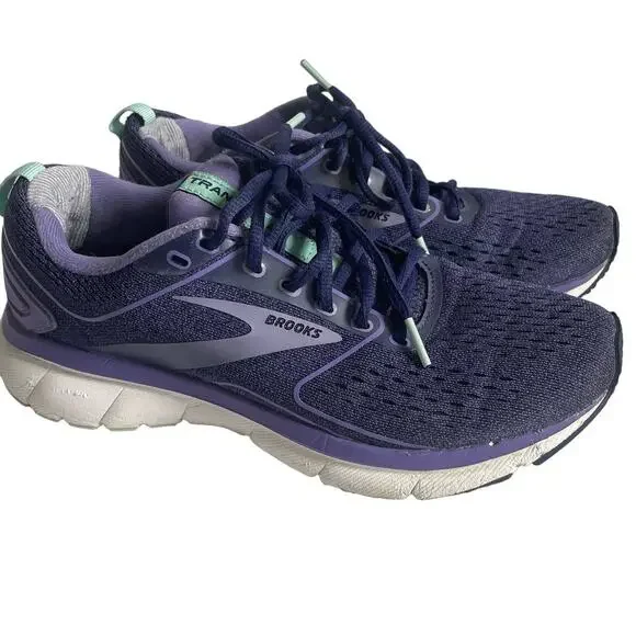 Brooks Shoes Brooks Transmit Purple Athletic Running Shoes